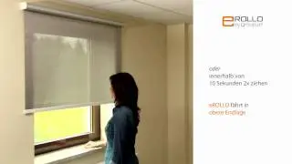 eROLLO – manuelle Bedienung