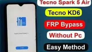 FRP BYPASS TECNO SPARK 5 AIR NEW METHOD DÉBLOCAGE TECNO SPARK 5 AIR, SPARKE 5 PRO