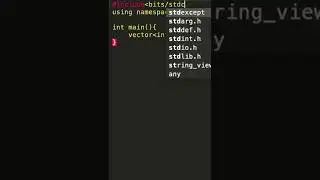 replace all header file with one singal header file in C++ |  coding tips # shorts