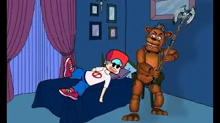Freddy Fazbear FNaF и BOYFRIEND FNF | Friday Night Funkin и FNaF короткая анимация