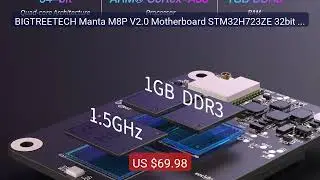 BIGTREETECH Manta M8P V2.0 Motherboard STM32H723ZE 32bit for Klippe... — Top Rated 2026 | Buy Now!