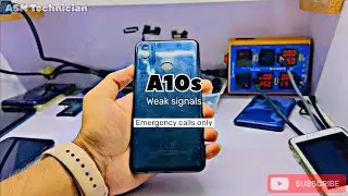 How to repair Samsung A10s weak signals problem | Antenna wire repair | No service solution