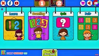 Learn Numbers 123 | Number 1 to 20 | Fun Game for Kids - Interactive Learning Adventure