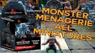 D&D MINIATURES MONSTER MENAGERIE Review!