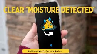 1 Minute Real Fix to 'Samsung Moisture Detected Error on USB Port(2024)