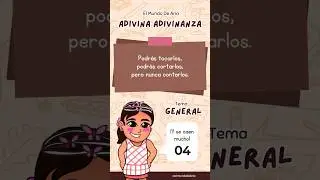 Adivina Adivinanza 😮 fácil y rápida #shorts #adivinanza