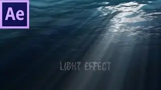Occean Underwater Sun light rays effect Tutorial | Adobe After effects CS6