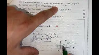 IB DP Exam - Math SL AA paper 1 - Straight Lines