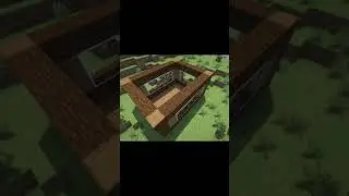 Стройка простого дома | Идея @vana0307#kirix #minecraft #kirix_official #майнкрафт #топ #shorts