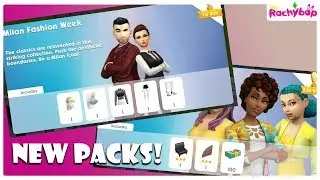 The Sims Mobile Milan Fashion Week and Style Pop Studio packs COMING SEP 17th!