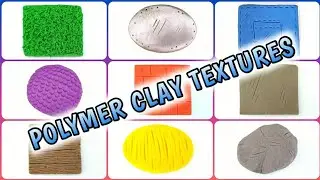 COMO HACER TEXTURAS CON ARCILLA POLIMÉRICA | FIMO