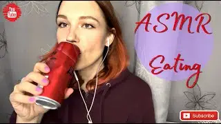 АСМР Итинг Щупальца кальмара, Маршмеллоу, Nuts / ASMR Eating