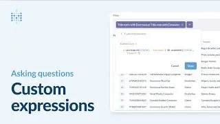 Custom expressions | Metabase tutorial