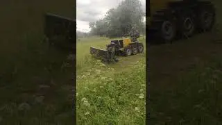 Самодельная косилка на самодельный трактор