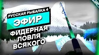 Фидерная ловля (Окунь, Тарань) - Русская Рыбалка 4