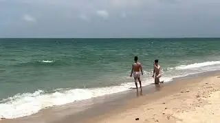 Муйне сегодня, май 2023, пляж и море в качестве 4K HDR 60fps, Вьетнам