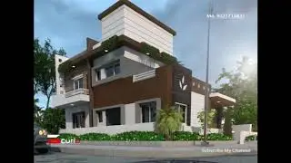 Walkthrough bungalow render