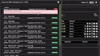 My Shop Assist Job Invoice History Page