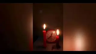 TIME LAPSE || BURNING CANDLE || WITH PHONE