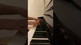 Believer x Radioactive -  Imagine dragons Piano Cover #shorts