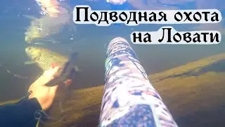 Подводная охота на реке Ловать