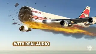 Boeing 747 Breaks Up Immediately After Takeoff Over New York (With Real Audio)