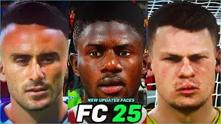 FC 25 | ALL NEW UPDAETD PLAYER FACES | TITLE UPDATE 10