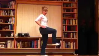 Rachel's Intro to Clogging - #6 KICKS