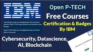 IBM Free Online Certification Courses | IBM Premium Courses For Students |  IBM Courses