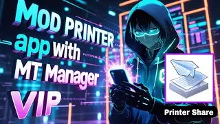 ✨ How to Modify Android Apps with MT Manager VIP | Printer Share Tutorial