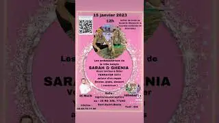 Ghenia Michel et Sarah vous invite a faites yennayer 2973 à paris soyez nombreux et nombreuses ❤️😘