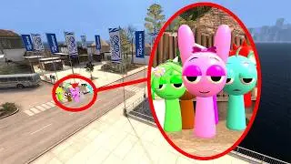 ENCONTRÉ a TODOS los SPRUNKI en el ZOOLOGICO | Garry's Mod Sandbox