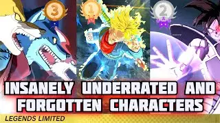 Insanely Underrated and Forgotten Characters! ( Dragon Ball Legends )