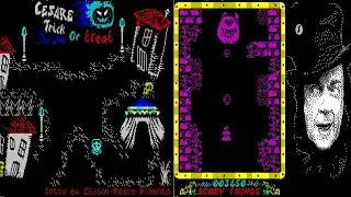Scary Things By DF Design SINCLAIR ZX Spectrum & FOUR HORSEMEN INTRO for Halloween INDIE RETRO NEWS
