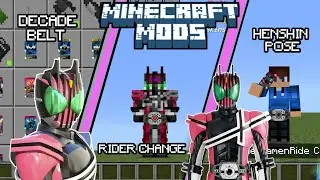 Henshin Pose!! Kamen Rider Decade - Addons Minecraft Pocket Edition