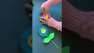 Paper flower for kids- Kids Craft 