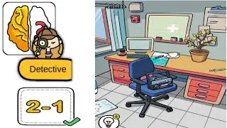 Brain out Detective level 13-1 Walkthrough Solution