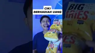 Ciki BIG ARIES Berhadiah UANG guys 🤯 part 1 #shorts