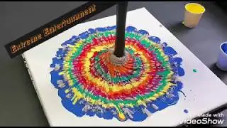 extremely satisfying fluid art