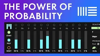 Probability sequencer and melody generator for Ableton Live // Melodizer Black Max for Live Device