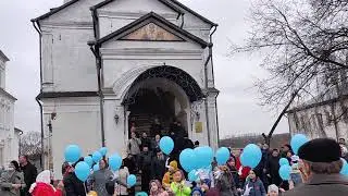 Благовещенье в Рыльском монастыре.
