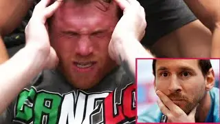 VIDEO DE MESSI PATEANDO BANDERA DE MEXICO ENFURECE AL CANELO ALVAREZ