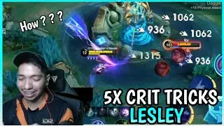 Lesley 5x True Damage Trick | Lesley Gameplay | MLBB