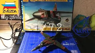 Сборка Миг-23млд звезда 1/72
