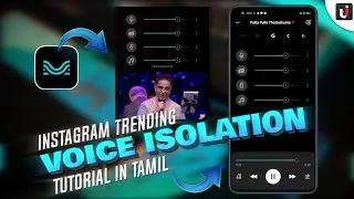 Instagram Trending Audio Editing | Trending Vocal Isolation from Song | Audio Editor | Tech Isolate