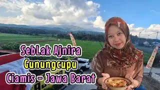 Makan Seblak BONUS PEMANDANGAN INDAH 🔥🔥 Seblak AJNIRA GunungCupu Ciamis Harga Murah Toping MELIMPAH