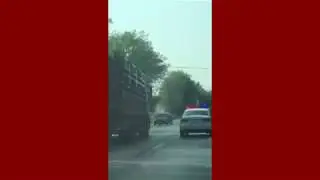 КАМАЗ ГАИ ХОДИМИНИ БОСИБ КЕТДИ