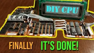 8-bit CPU Made From Scratch. Can It Play Movies?