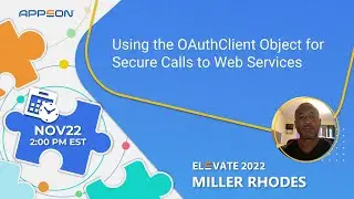 Using the OAuthClient Object for Secure Calls to Web Services