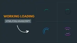 How to make Functional loading using HTML,CSS and JAVASCRIPT | Working Loader